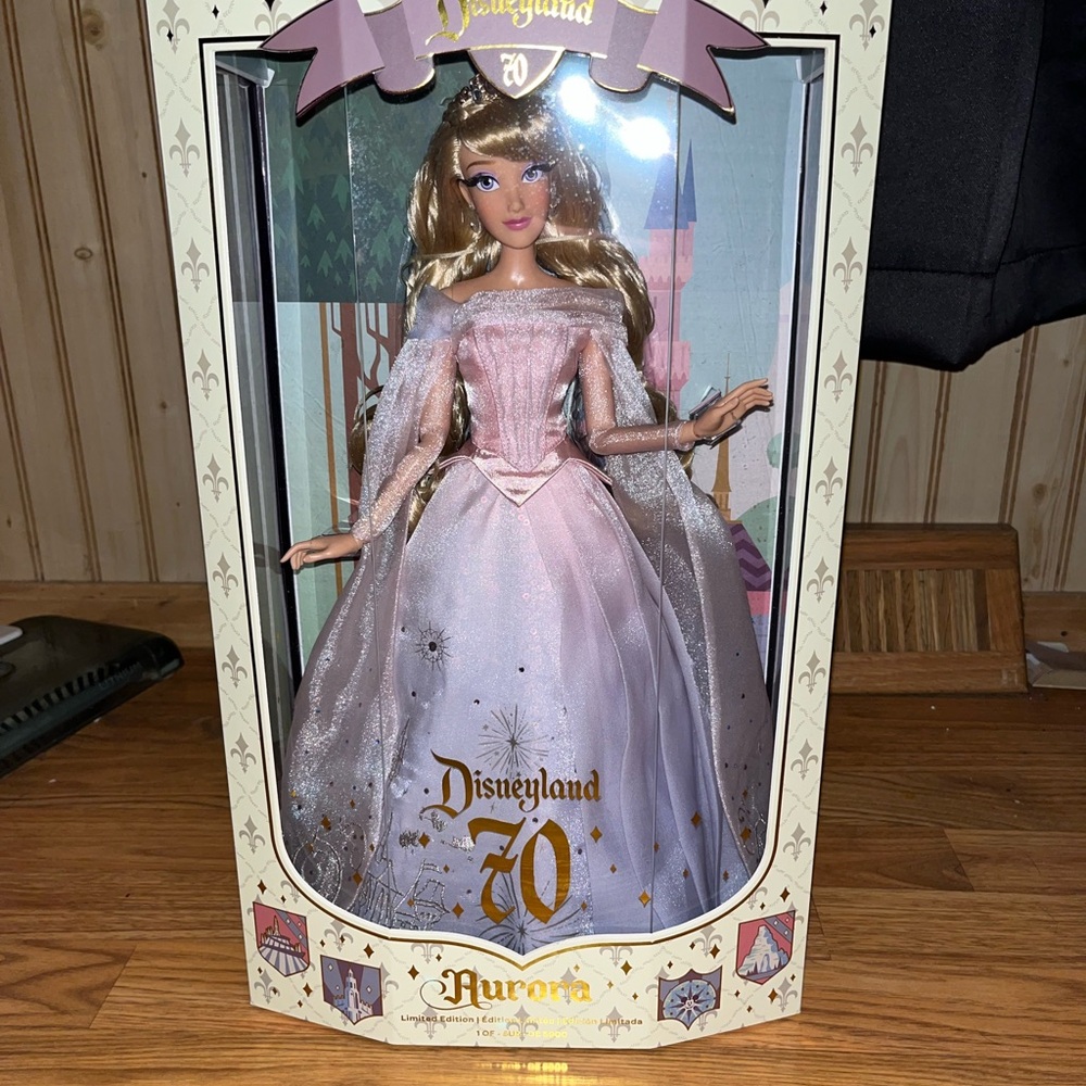 Disneyland 70th Anniversary Aurora Doll